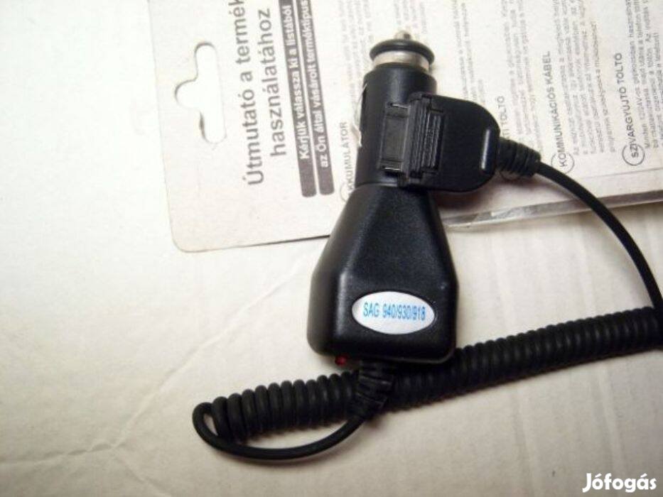 Sagem 940/930/918 Autós Töltő (új)