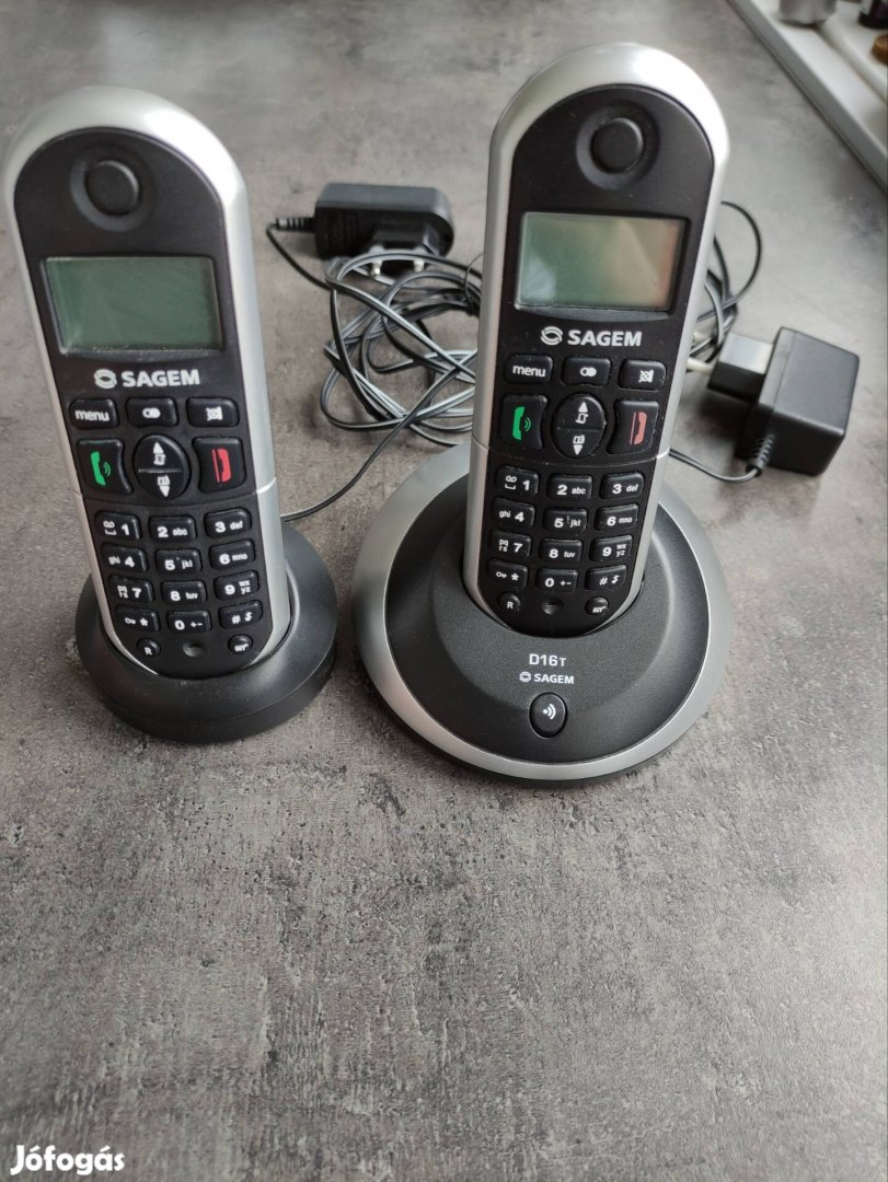 Sagem D16T beltéri hordozható telefon párban