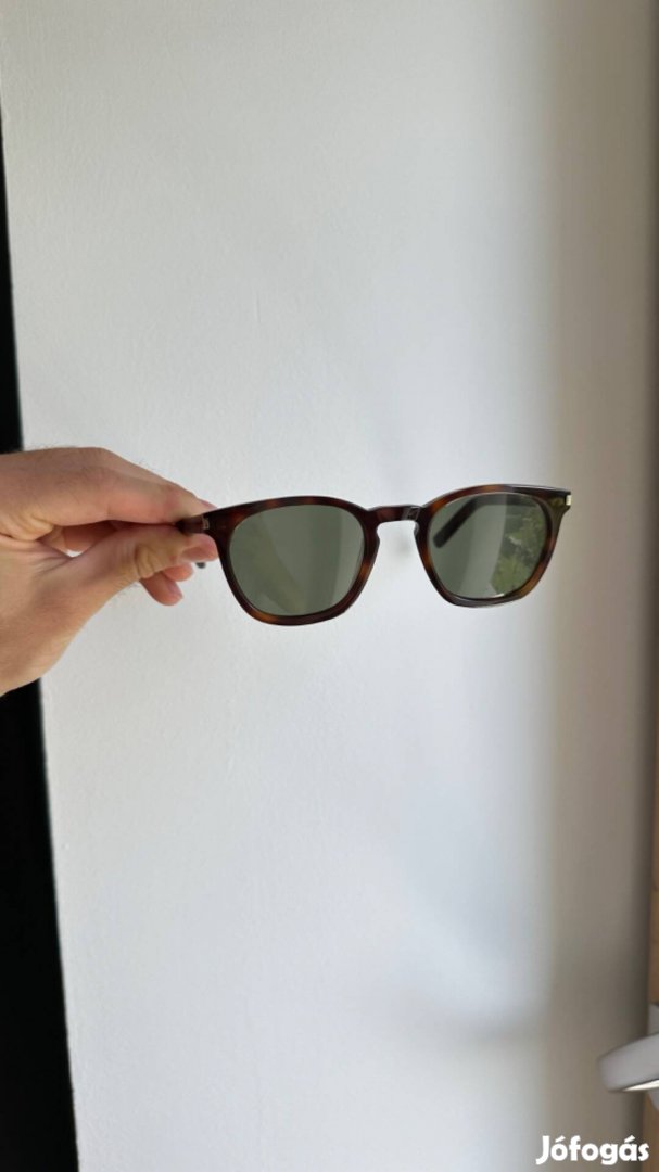 Saint Laurent napszemüveg férfi SL 28 tortoise / zöld / barna Gyönyörű