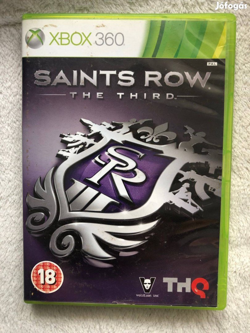 Saints Row 3 The Third Xbox 360 játék