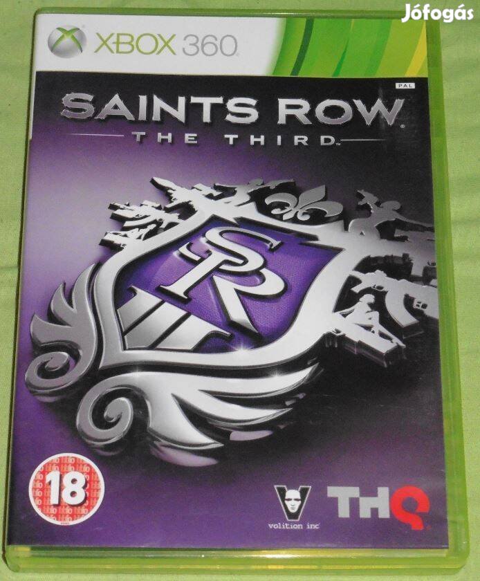 Saints Row 3 (Saints Row - The Third) Gyári Xbox 360, Xbox ONE Játék