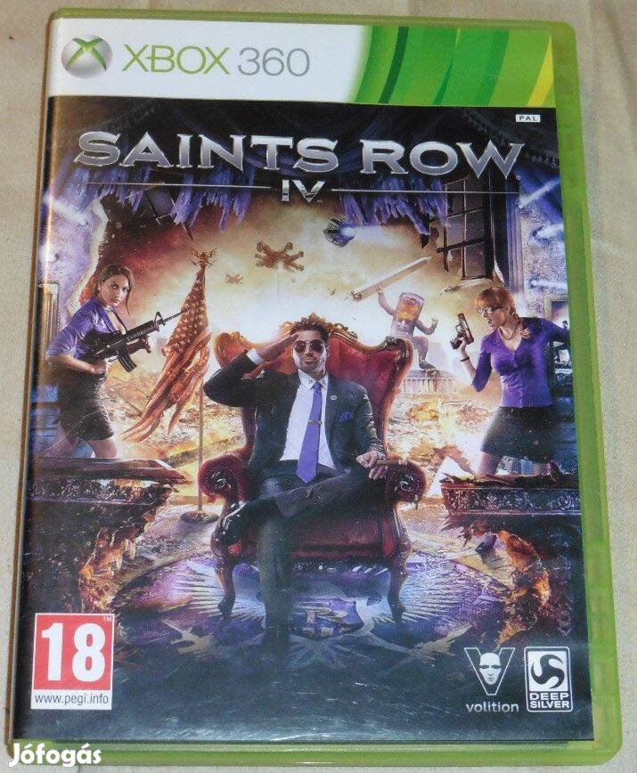 Saints Row 4 (Saints Row IV.) Gyári Xbox 360, Xbox ONE, Series X Játék