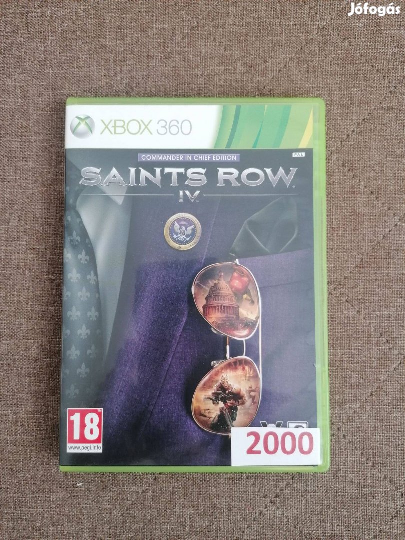 Saints Row IV xbox 360 játék eladó!