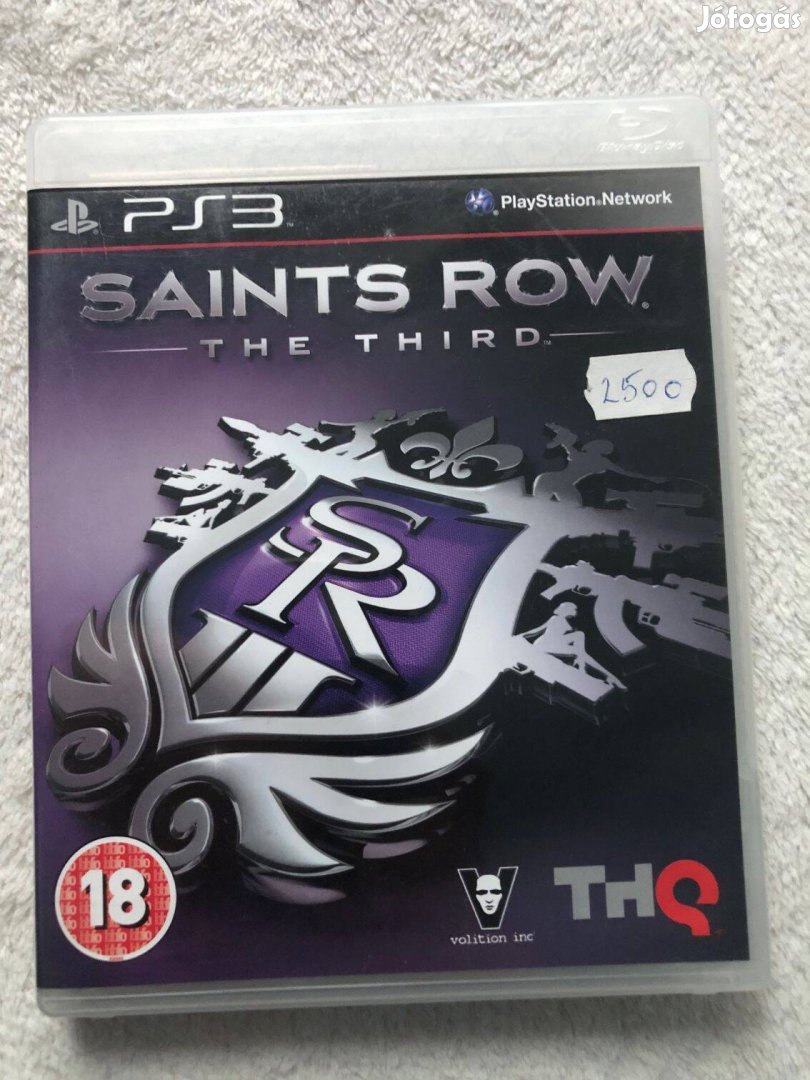 Saints Row The Third 3 Ps3 Playstation 3 játék