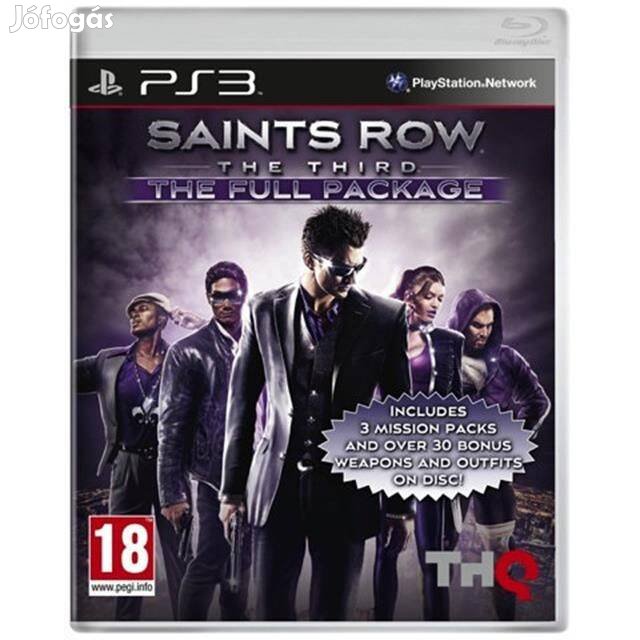 Saints Row The Third, Full Package PS3 játék