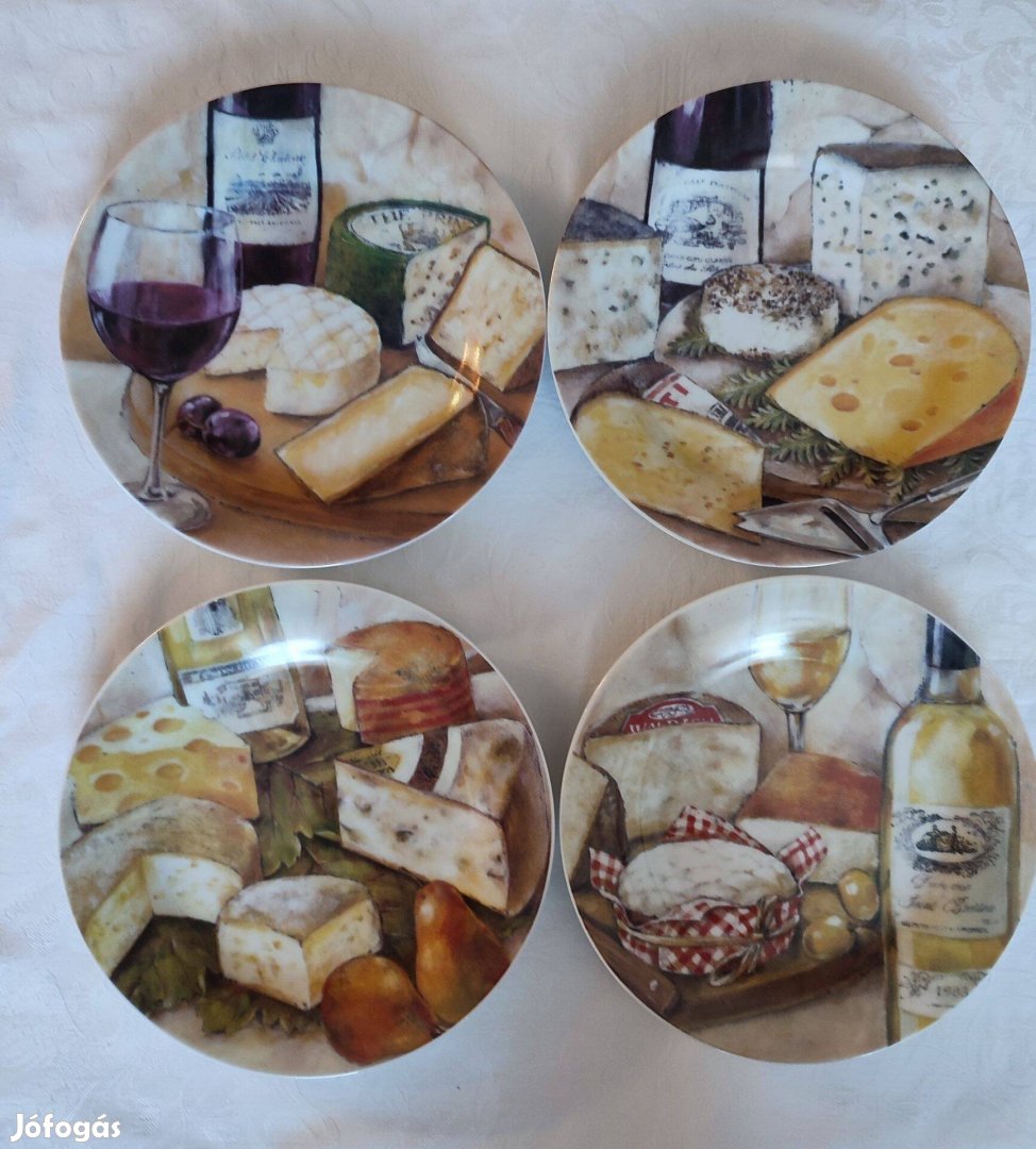 Sajtos tányér készlet