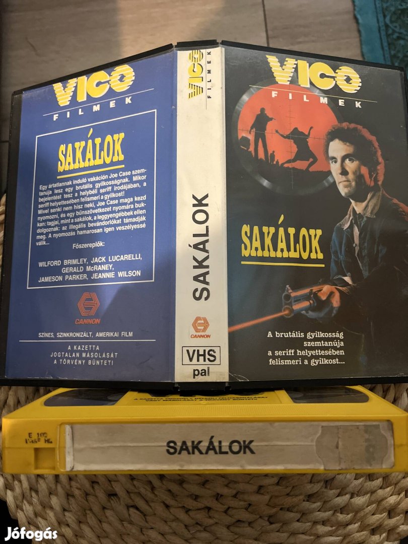 Sakálok vhs.  