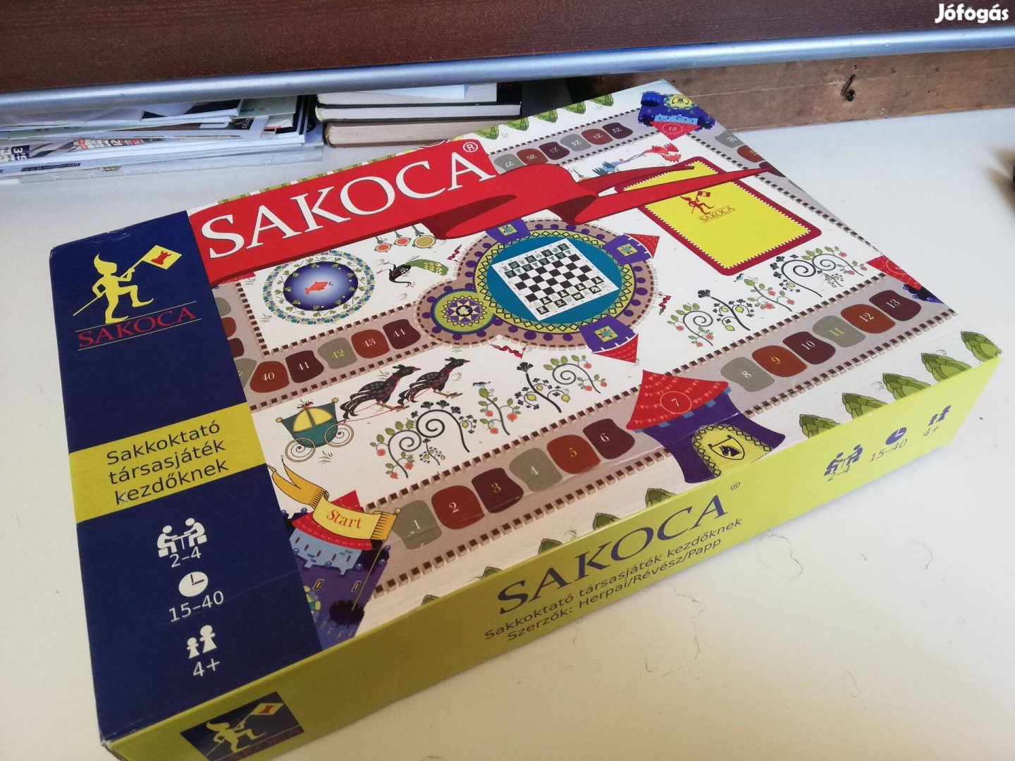 Sakóca sakkoktató társasjáték eladó