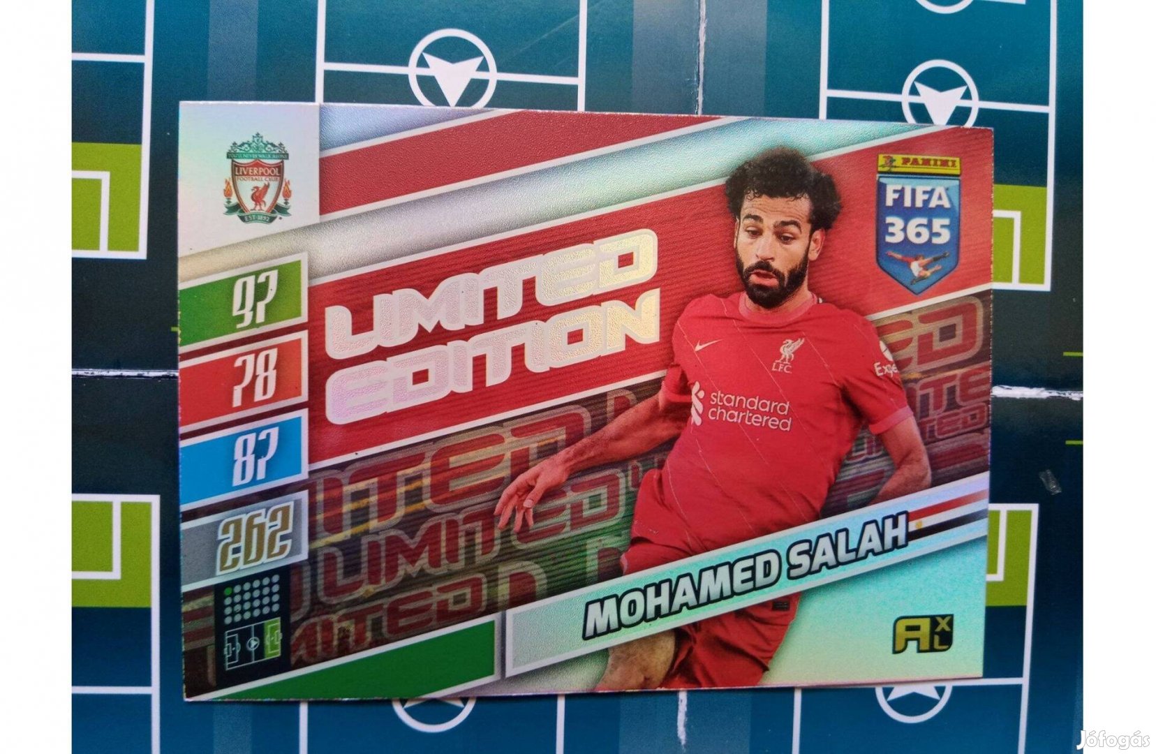 Salah - Liverpool Fifa 365 2022 XXL Limited kártya