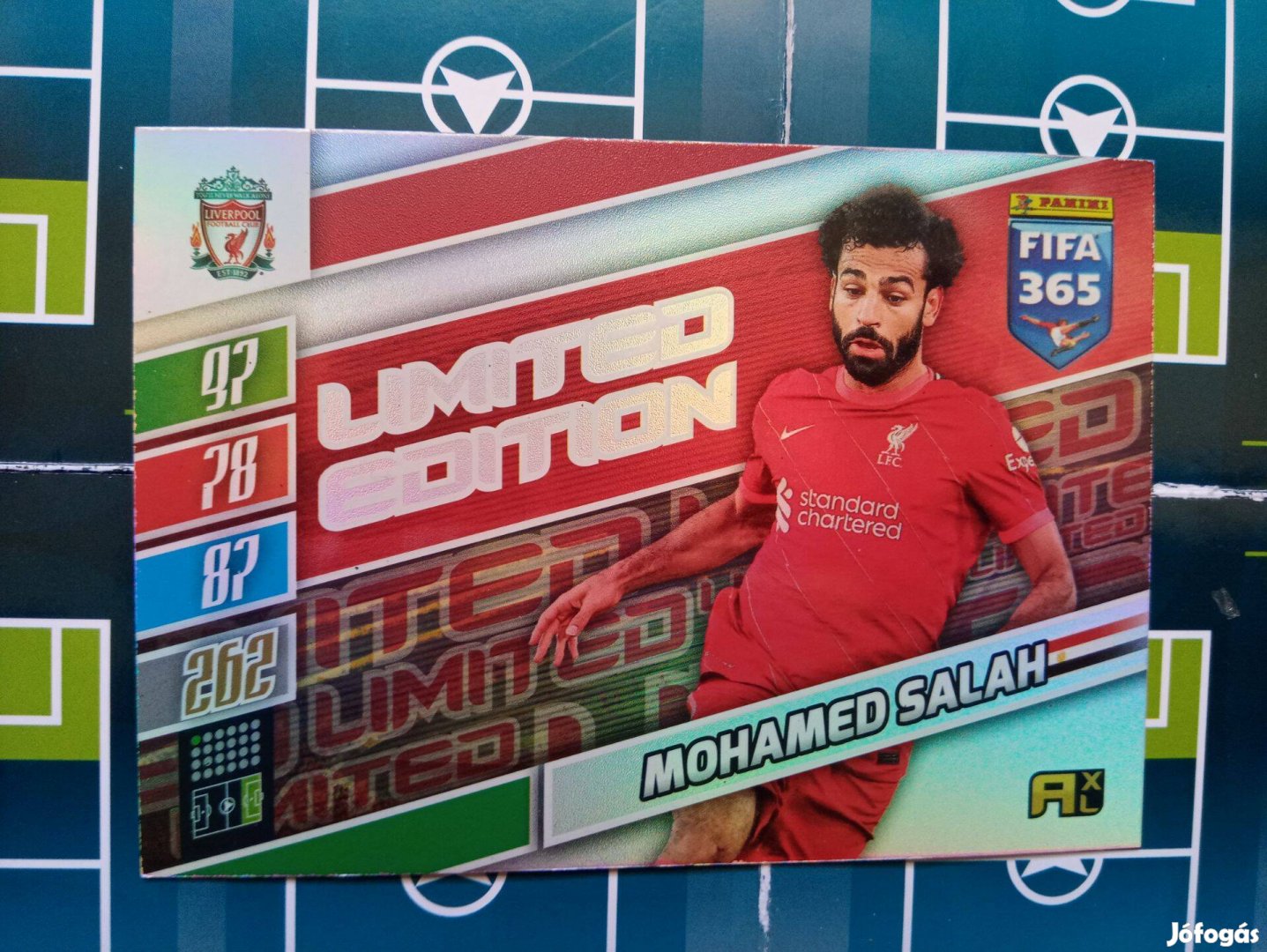Salah - Liverpool Fifa 365 2022 XXL Limited kártya