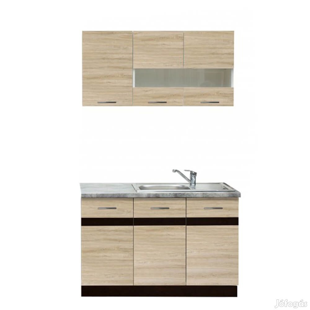 Salandra 120 Konyhabútorszett Sonoma  N