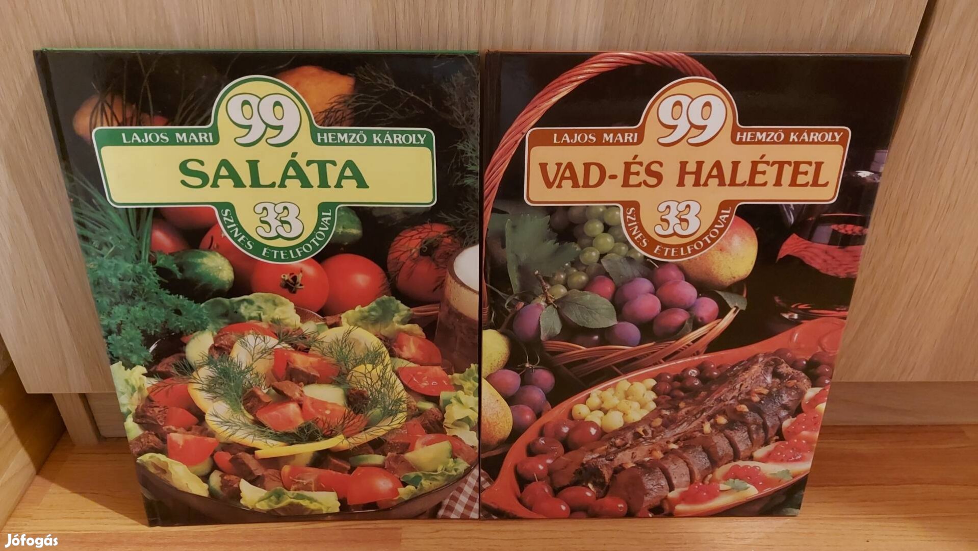 Saláta, Vad-és halételek könyv