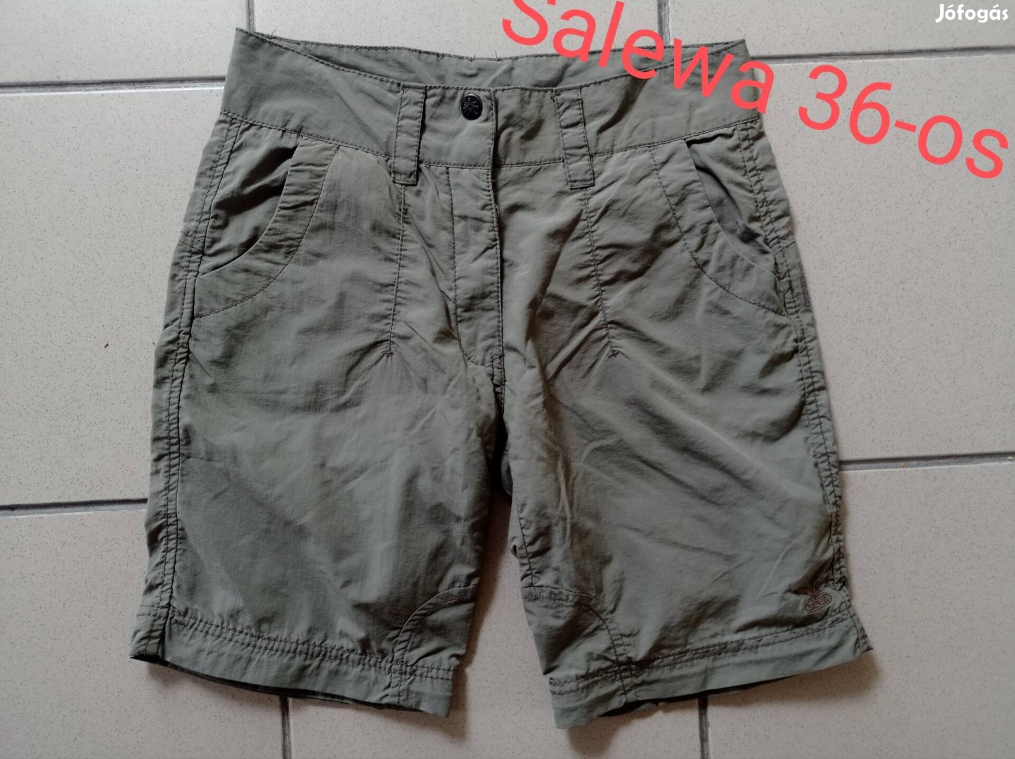 Salewa 36-os rövid női outdoor nadrág 