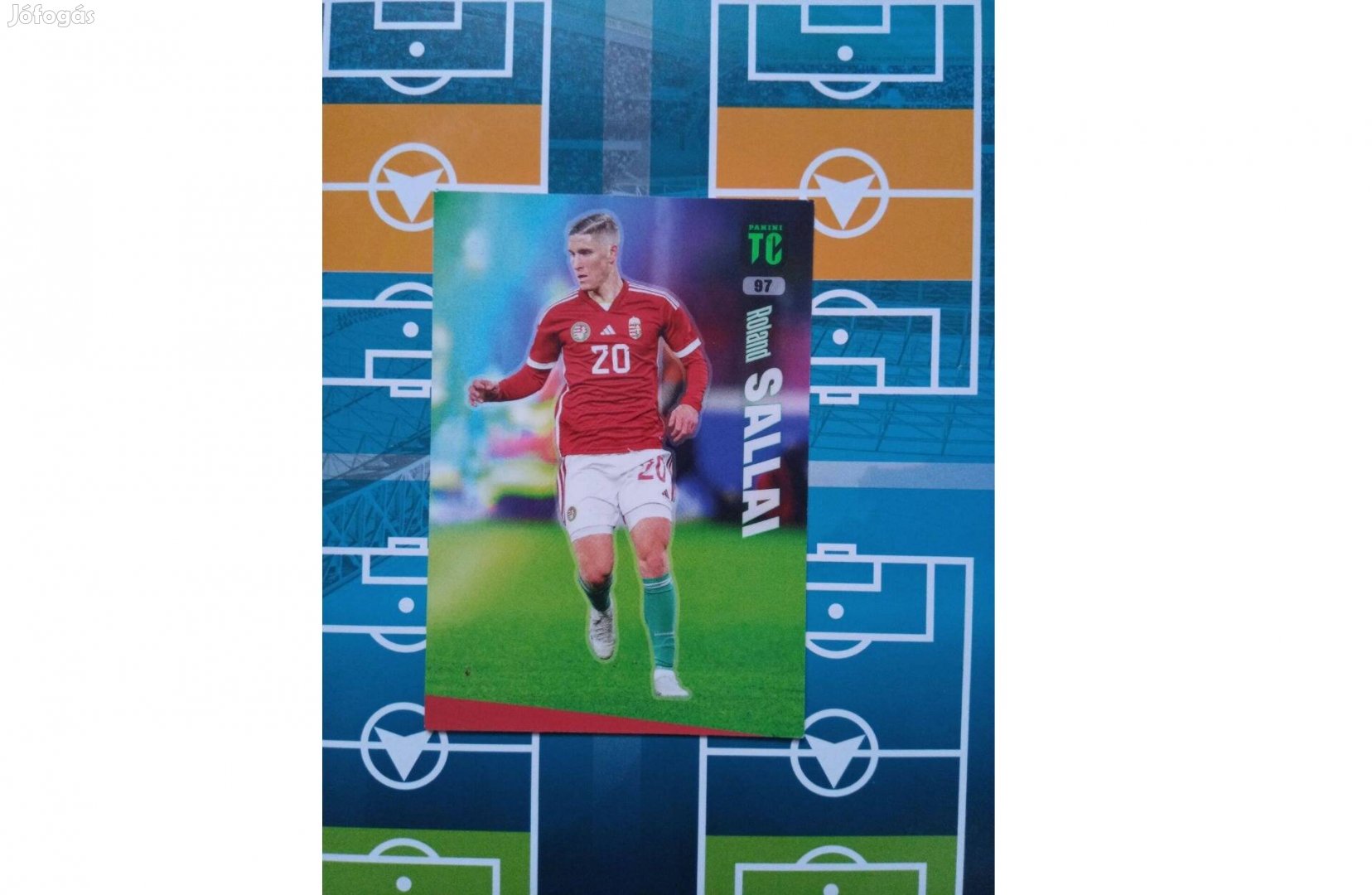 Sallai Roland (Magyarország) Panini Top Class 2024 focis kártya