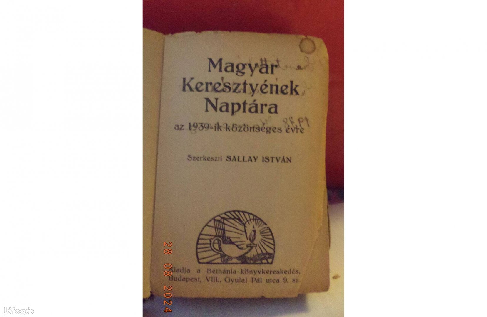 Sallay István: Magyar Keresztyének Naptára 1939