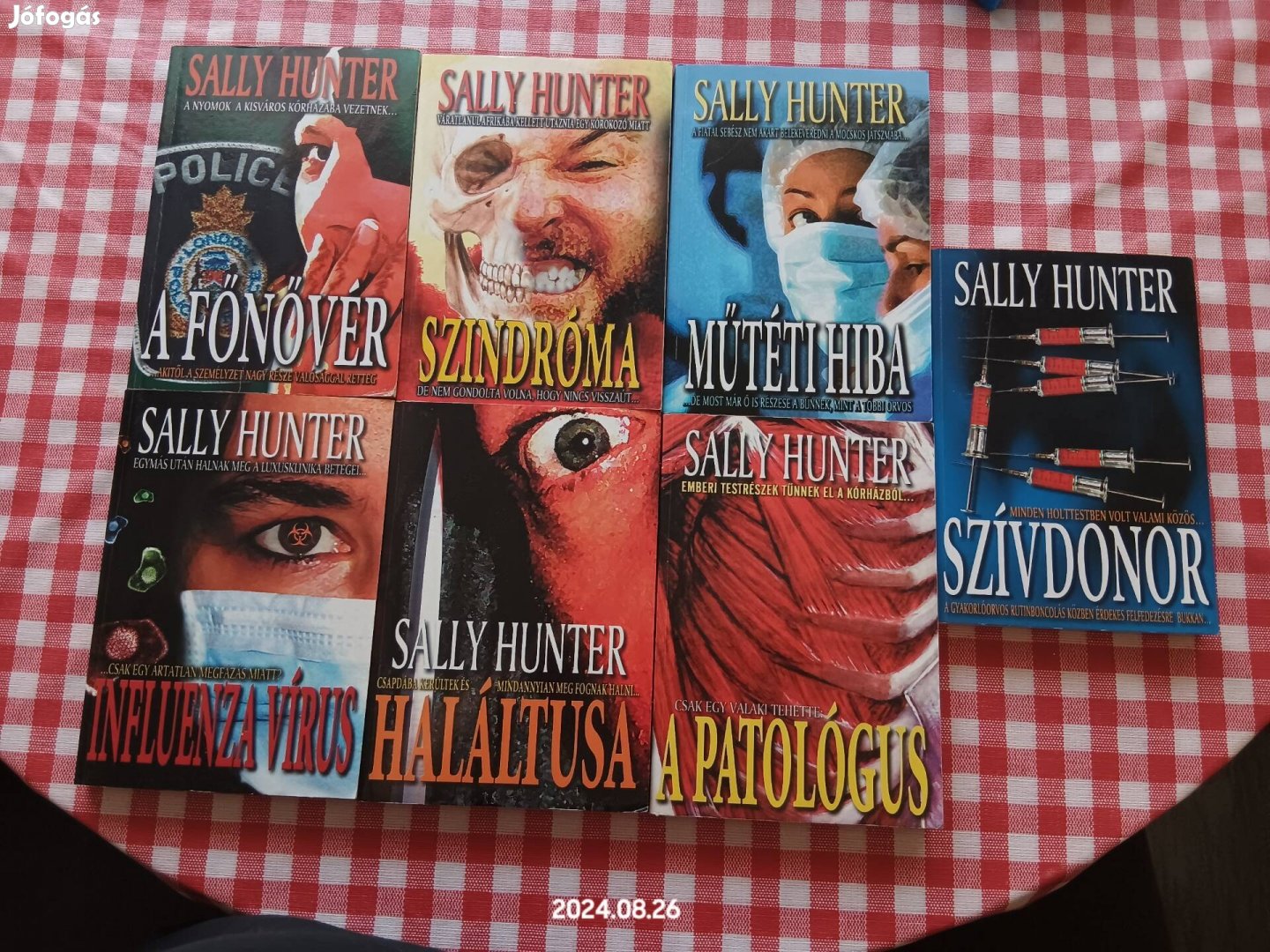 Sally Hunter orvoskrimik 7 könyv 