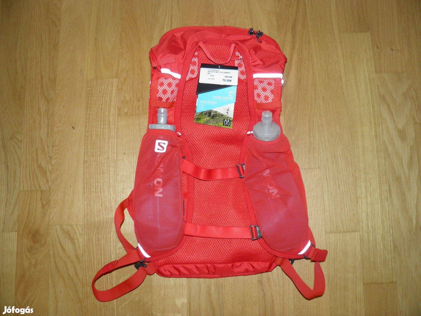 Salomon Agile 12 SET Túra Terepfutó Zsák +2 Soft Flask - Új - 100Eur