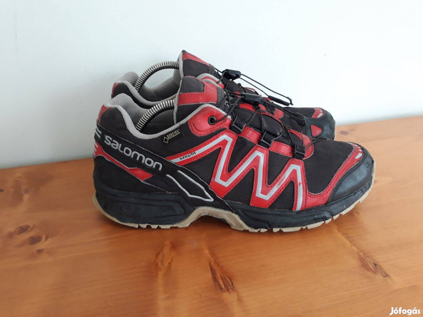 Salomon Gore-Tex cipő 42-es 42 2/3 túracipő Gtx