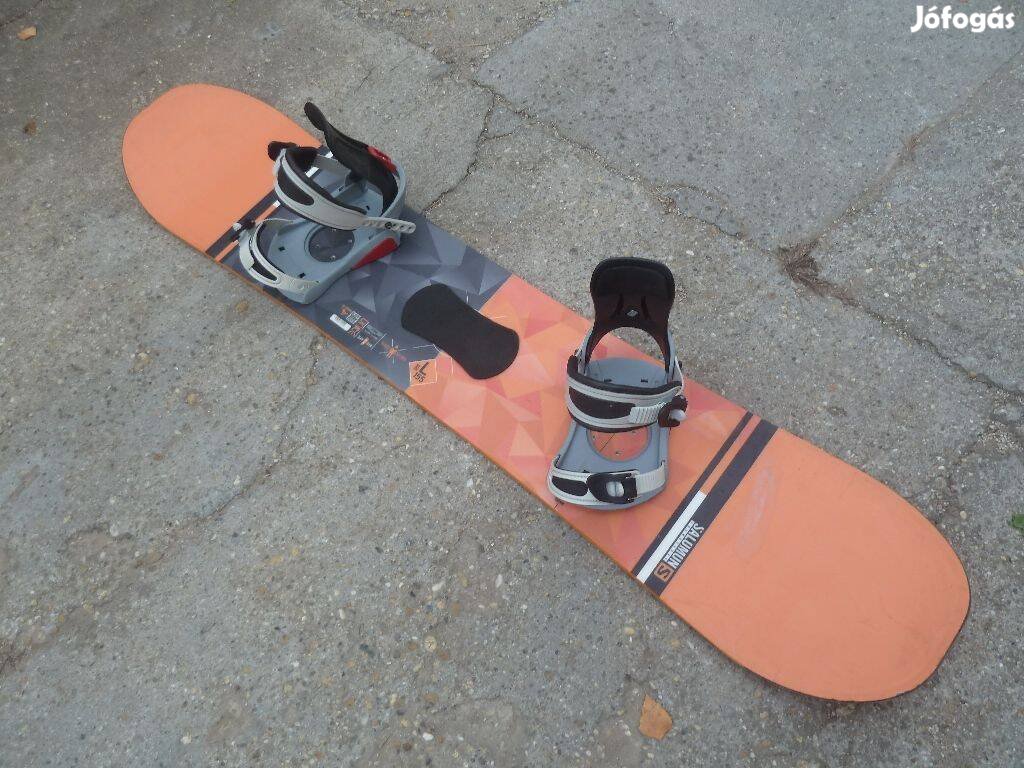 Salomon Unit wide Rocker snowboard lap (karc mentes)kötés eladó. Dombo