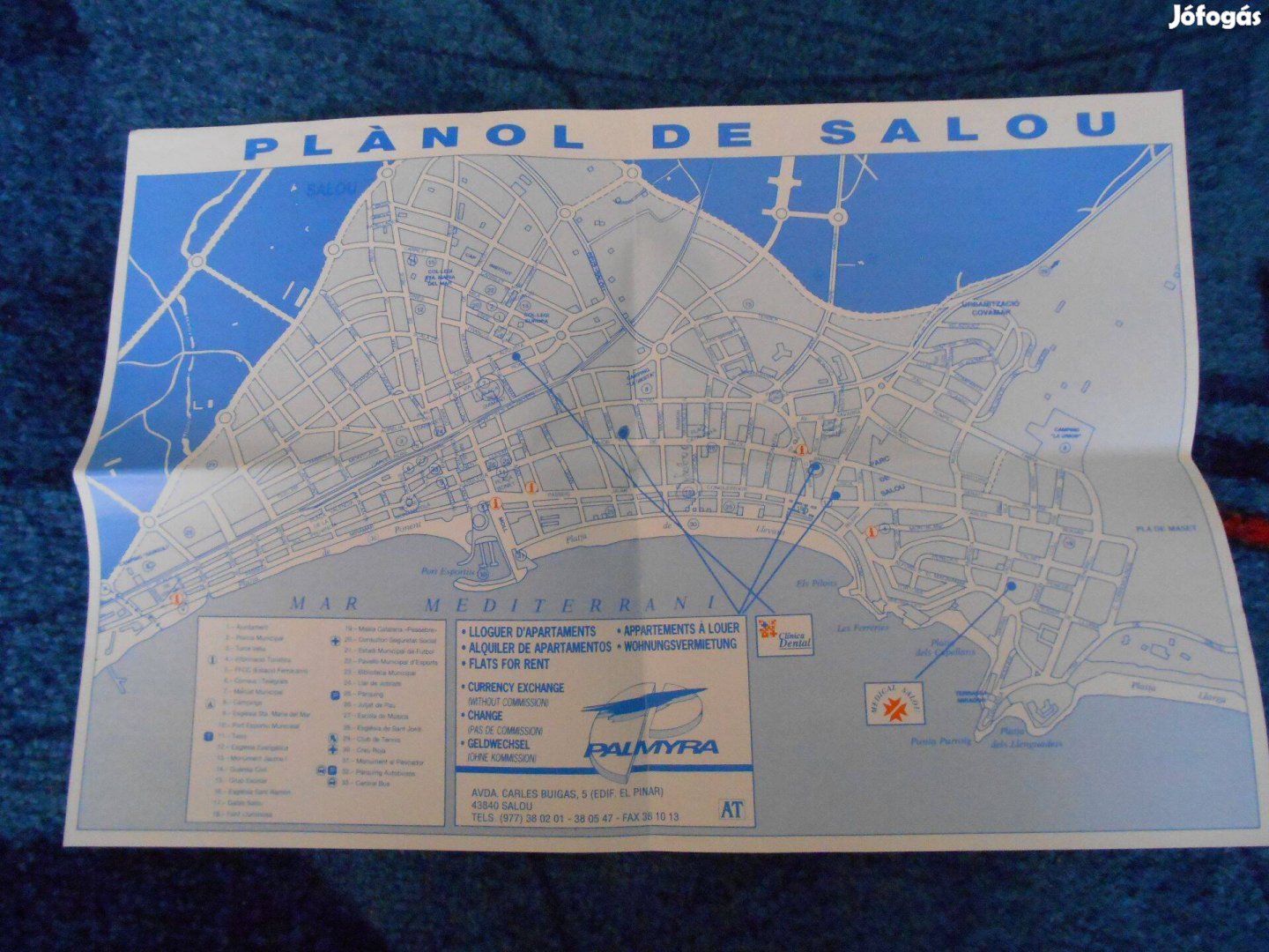 Salou térkép