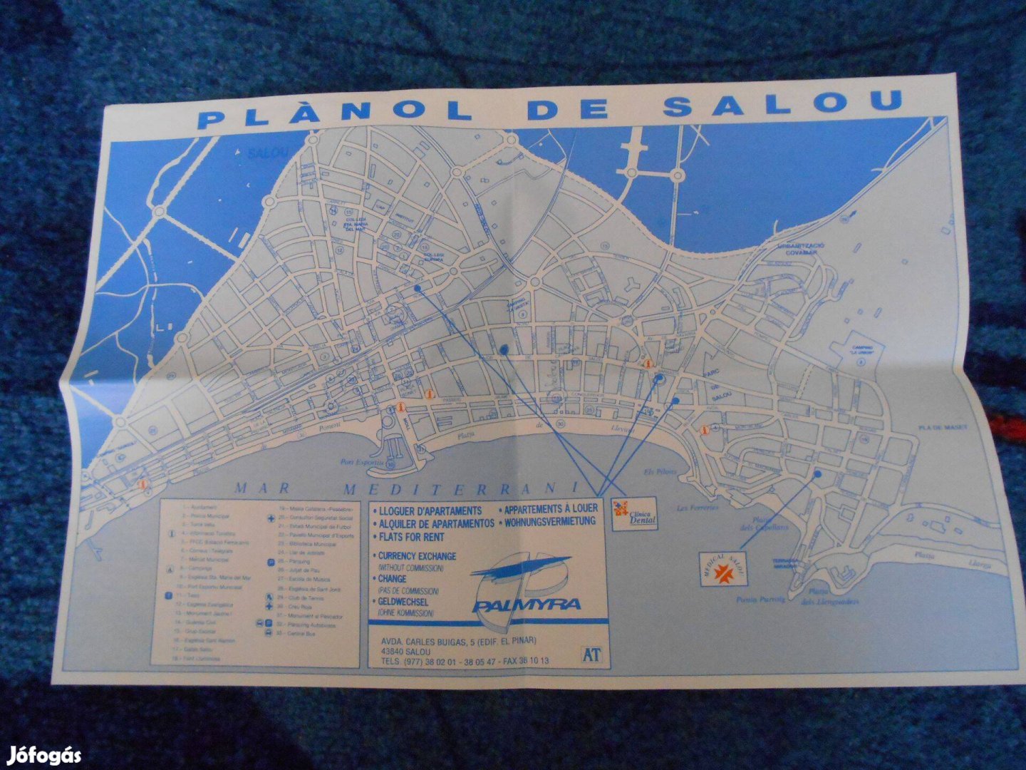 Salou térkép