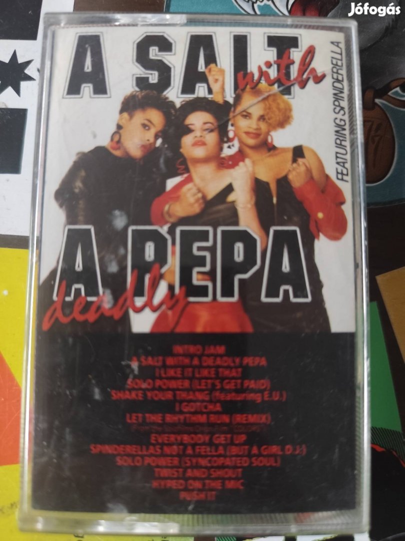 Salt N Pepa A salt with a deadly pepa kazetta 1988 