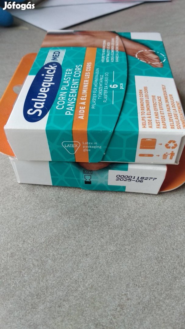 Salvequick tyúkszemtapasz új 2cs.(2x6)