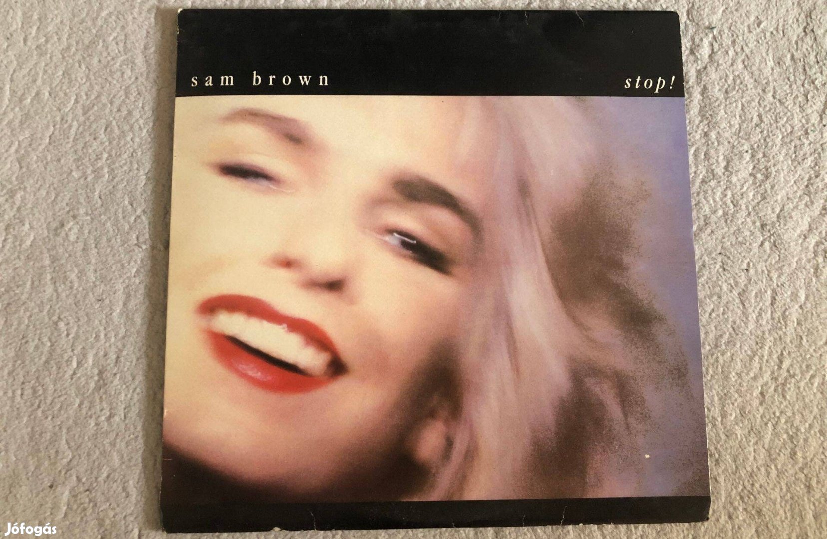 Sam Brown - Stop! bakelit LP