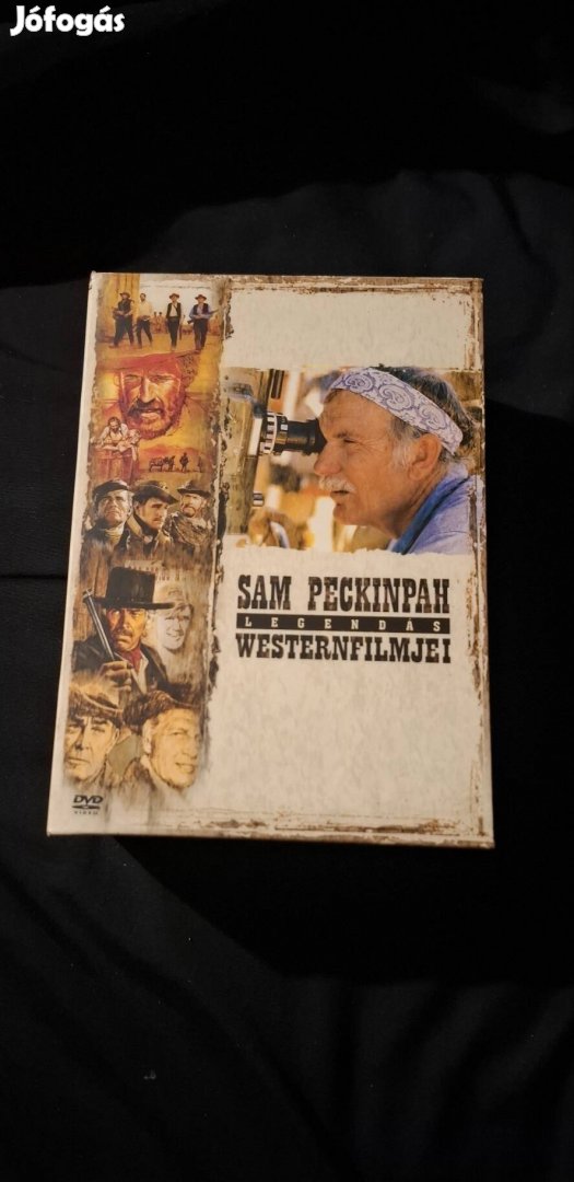 Sam Peckinpah legendás western filmjei dvd gyüjtemény díszdobozban