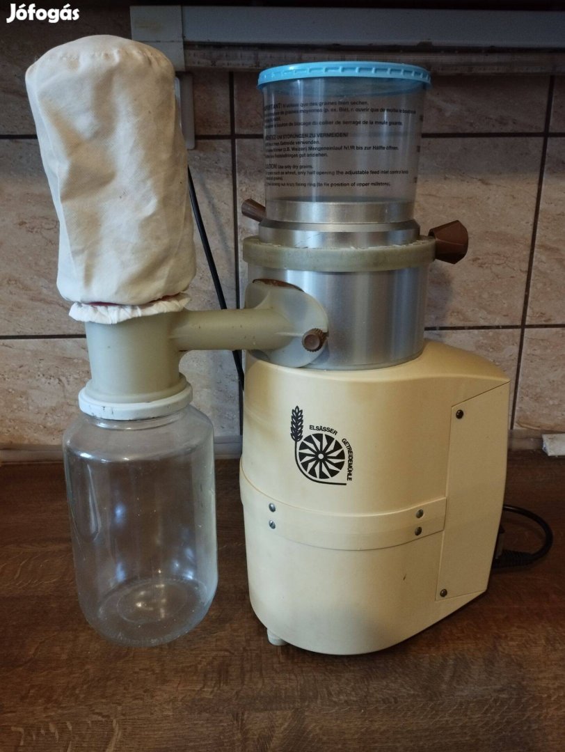 Samap F100 gabona malom, házi malom, erős, nagy teljesítmény