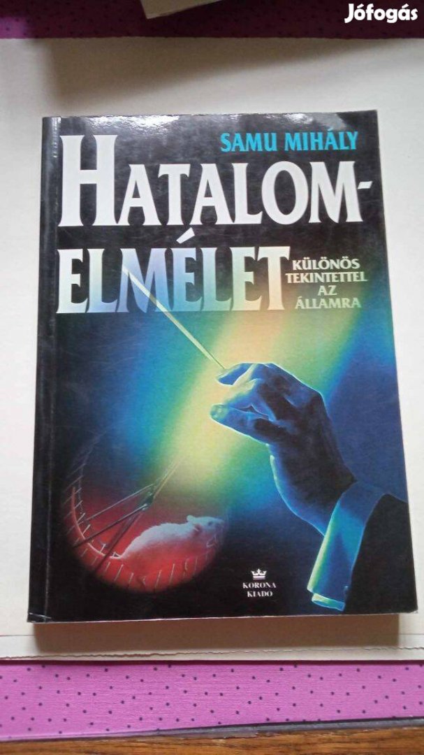 Sami Mihály Hatalomelmélet 2000. év 1400 Ft