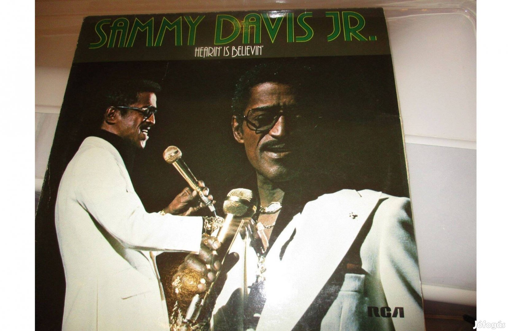 Sammy Davis Jr bakelit hanglemez eladó