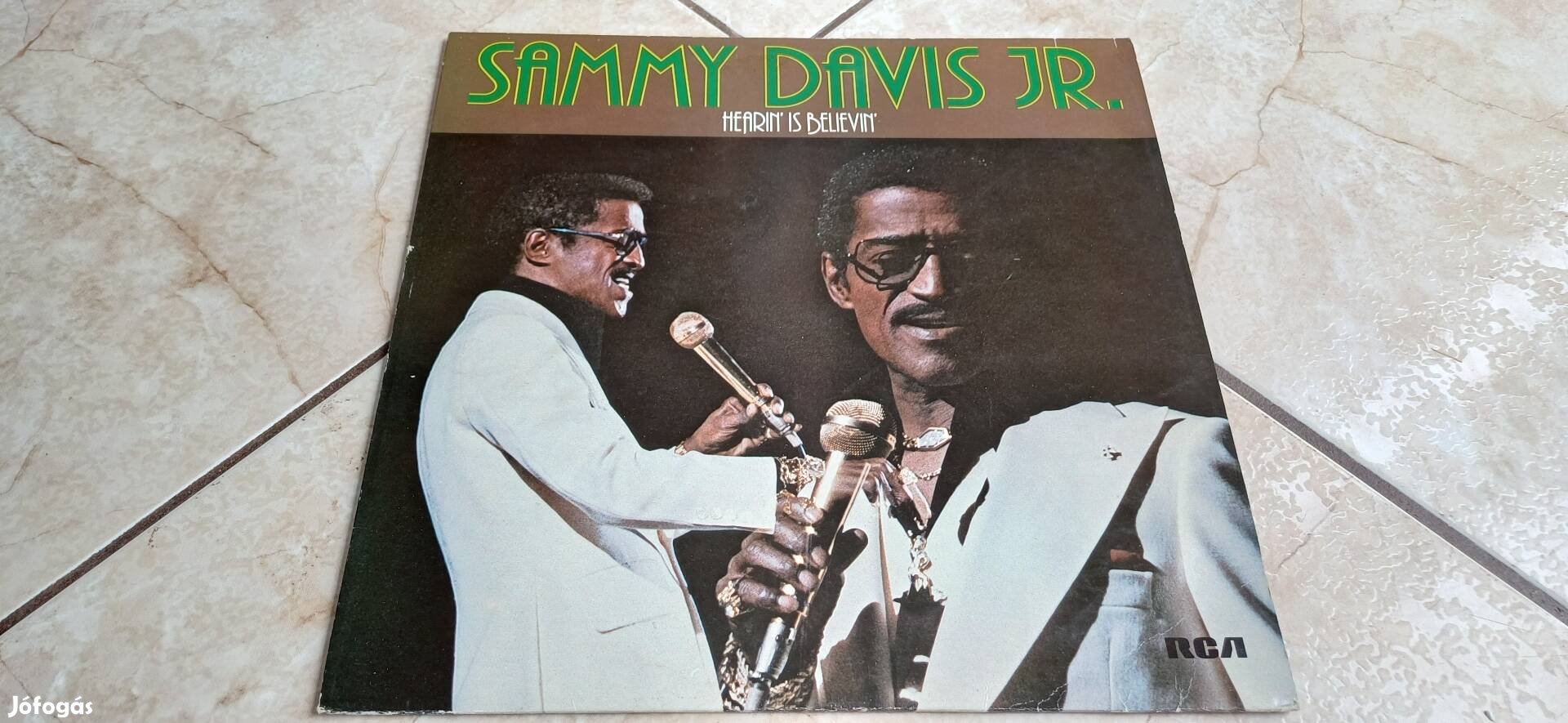 Sammy Davis bakelit hanglemez