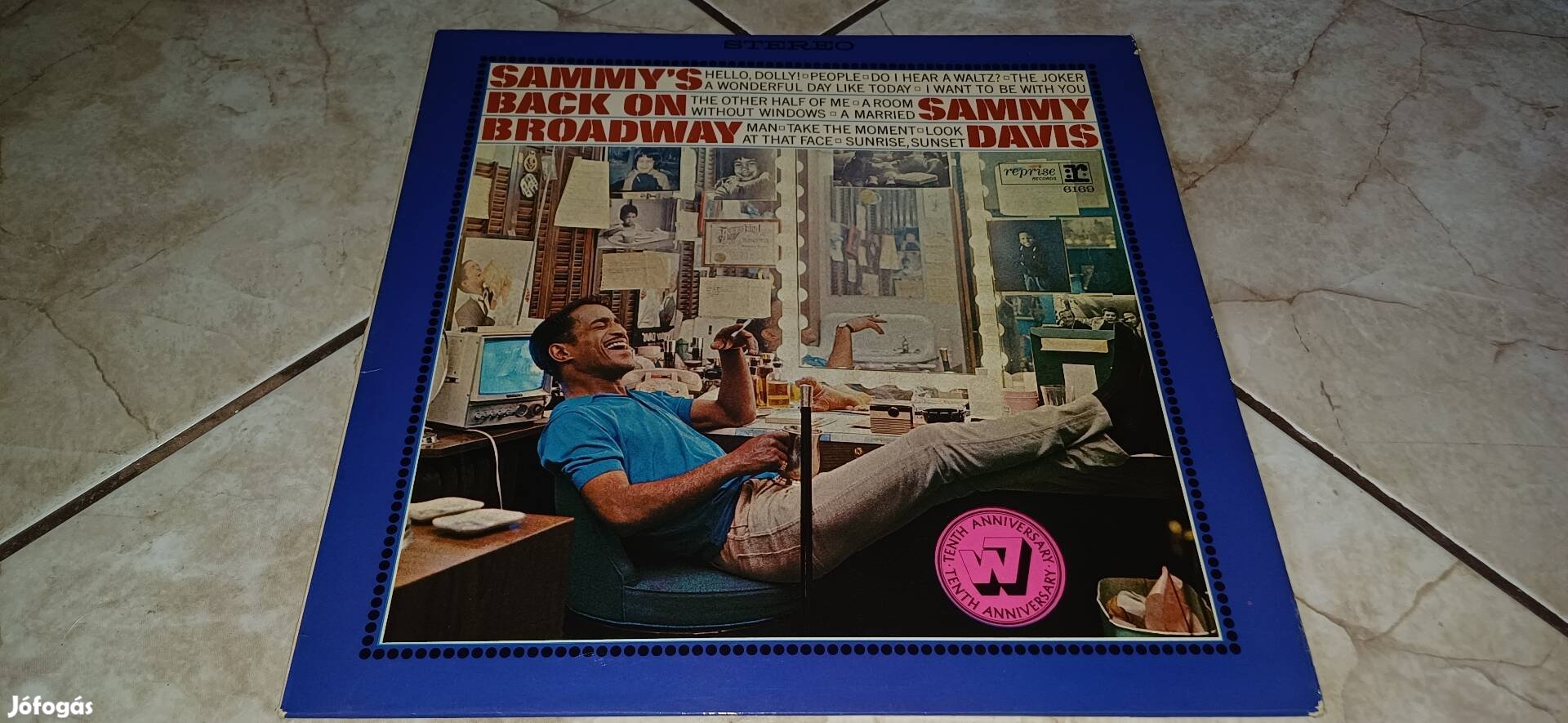 Sammy Davis bakelit hanglemez