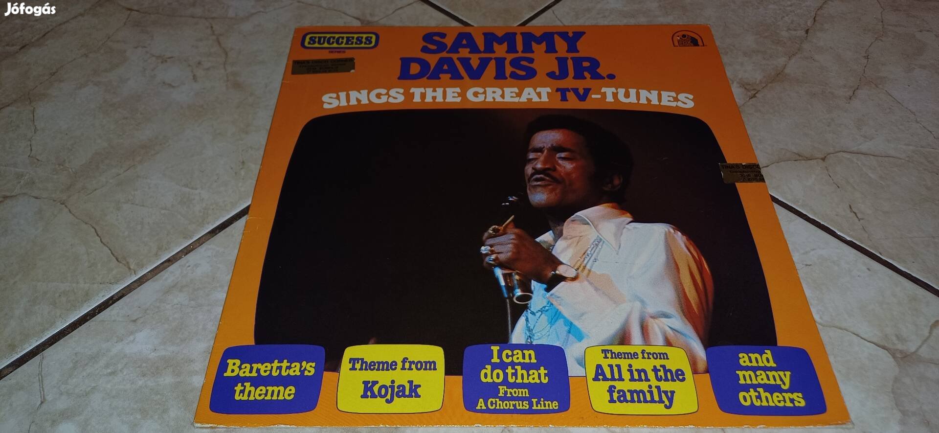 Sammy Davis bakelit hanglemez