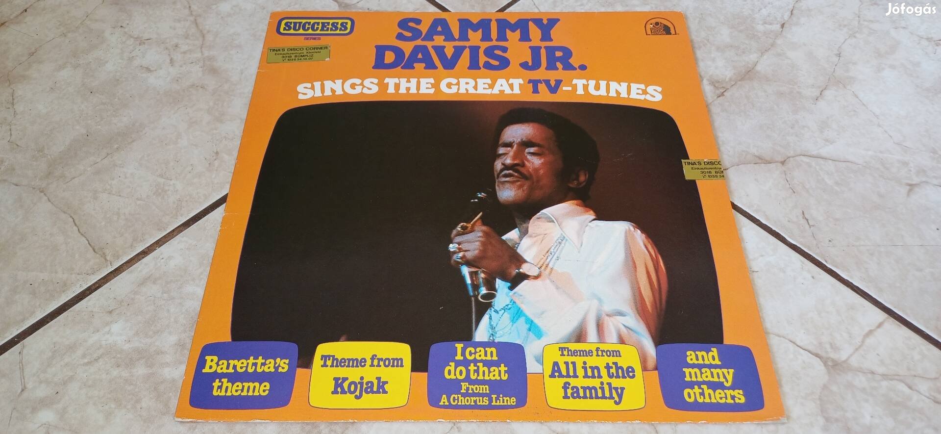 Sammy Davis bakelit lemez