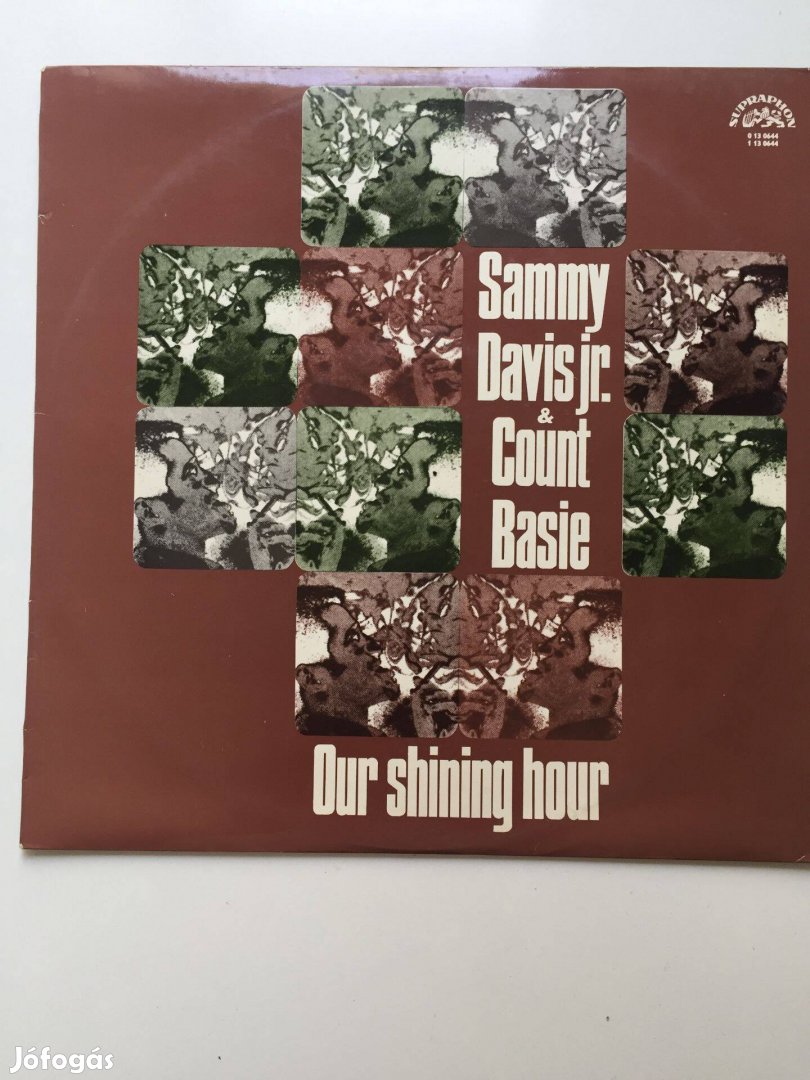 Sammy Davis jr. and Count Basie: Our shining hour LP eladó