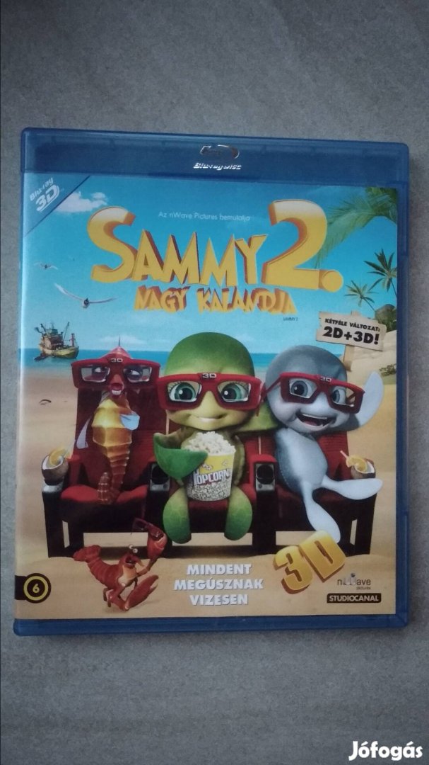 Sammy nagy kalandja 2. 3D Blu-ray film 