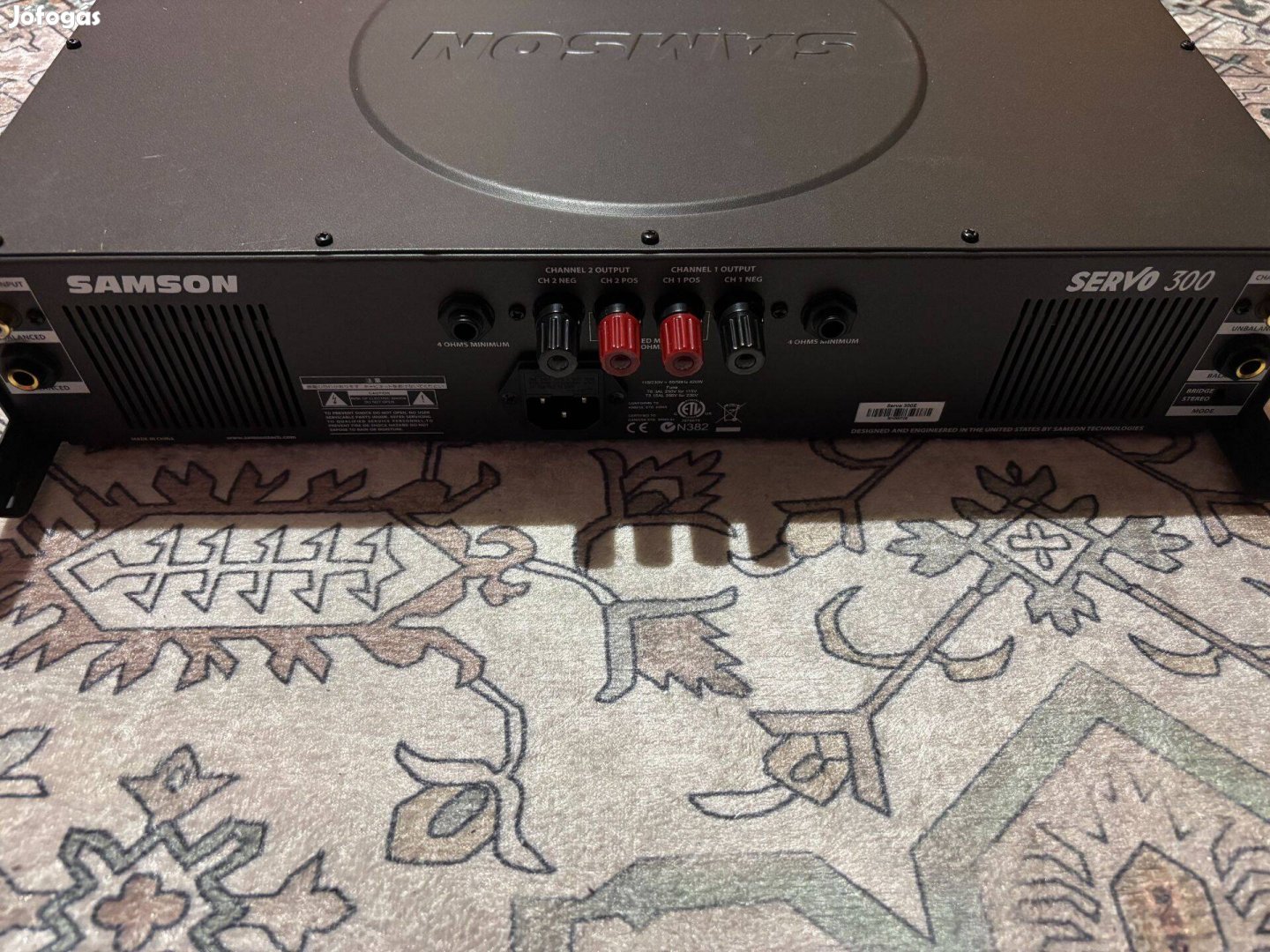 Samson Servo 300 Studio és PA erősítő