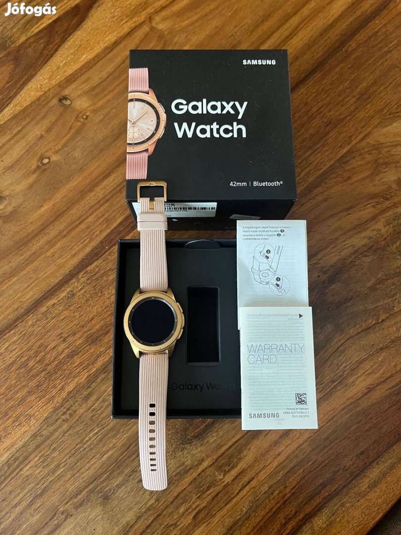 Samsun Galaxy Watch 42mm Rosegold női okosóra