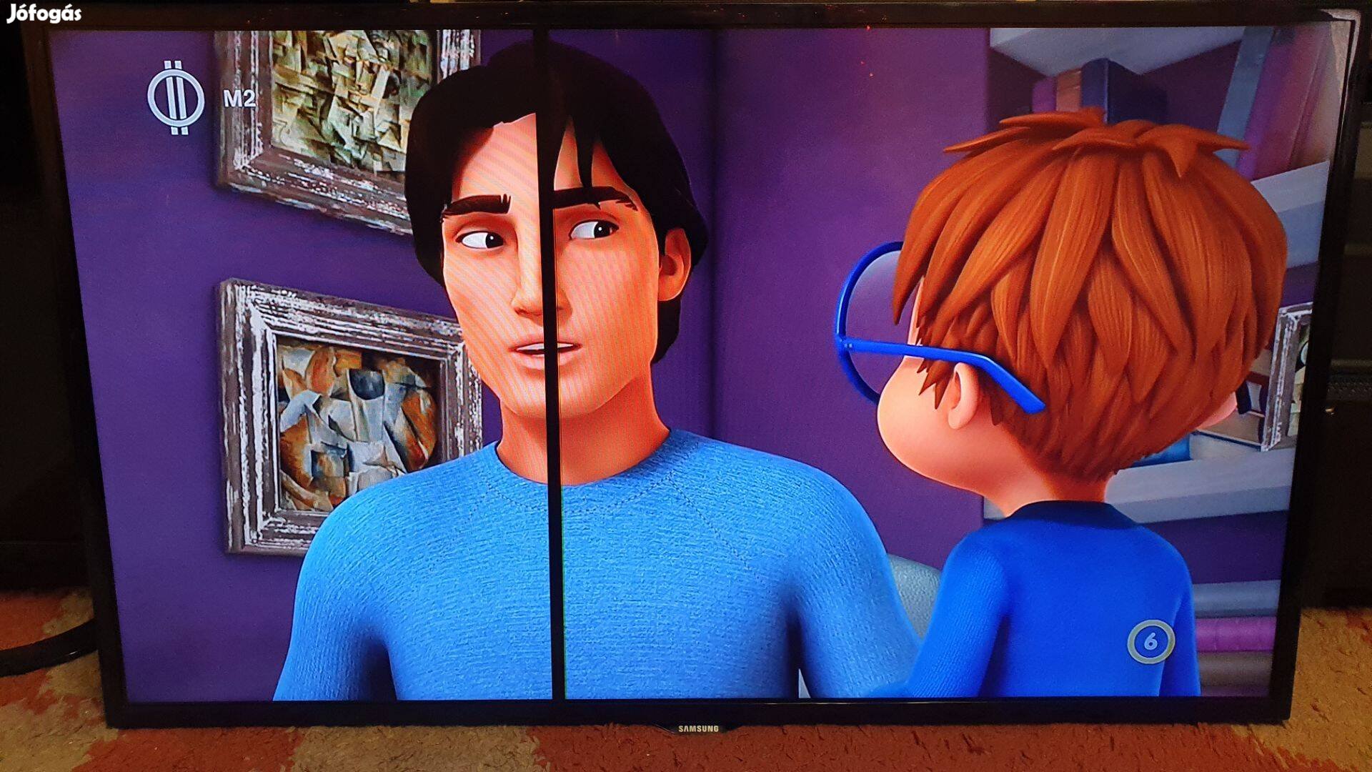 Samsung 107cm LED tv hibás állapotban UE42F5000 alkatrésznek