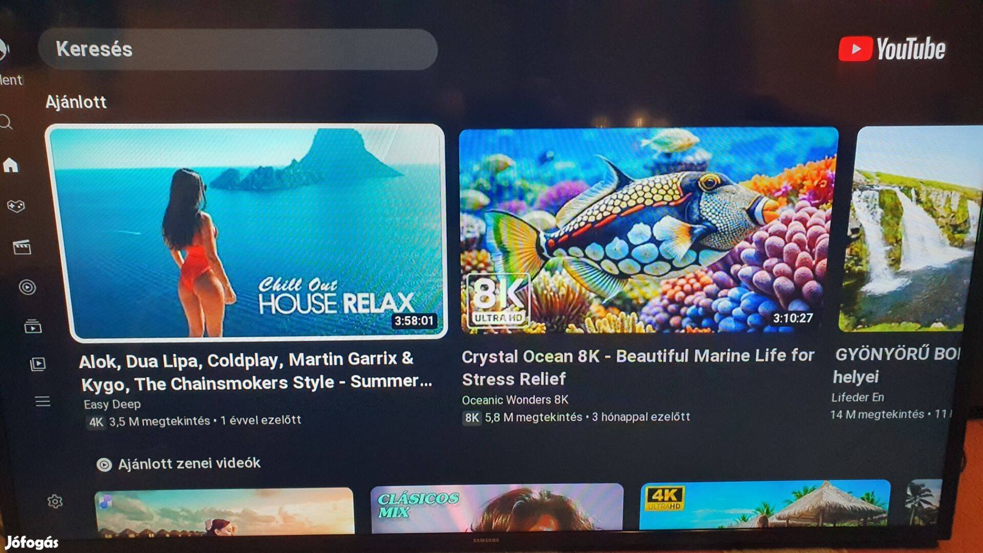 Samsung 124cm Smart LED tv eladó 49" UE49J5202