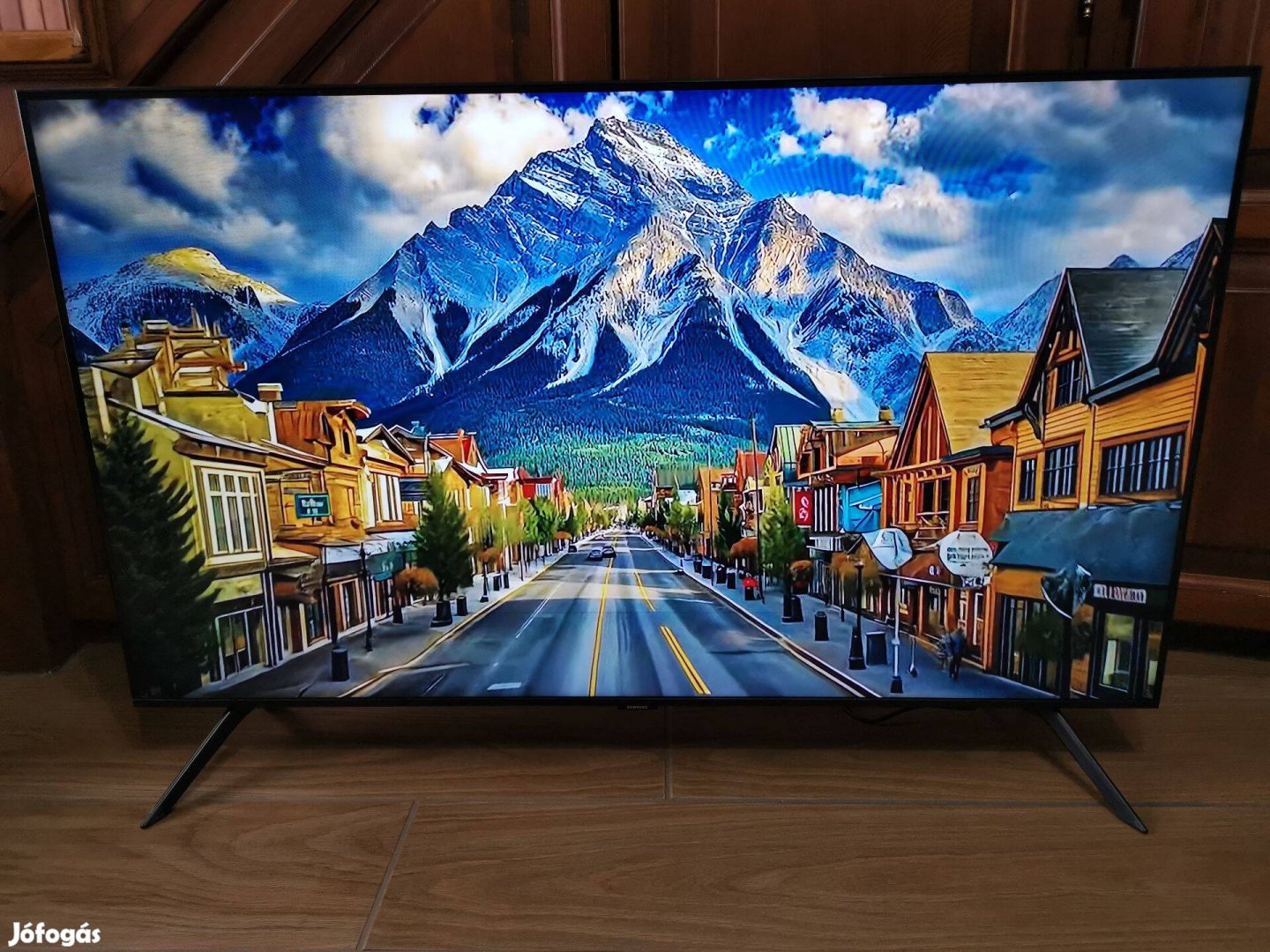 Samsung 127cm, 4K, Wifi, Bluetooth, Qled Smart Led Tv. Hibás