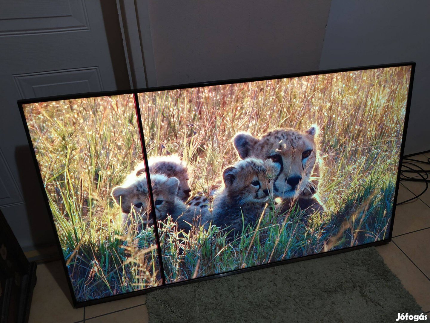 Samsung 139 cm-es led televízió kijelző hibával