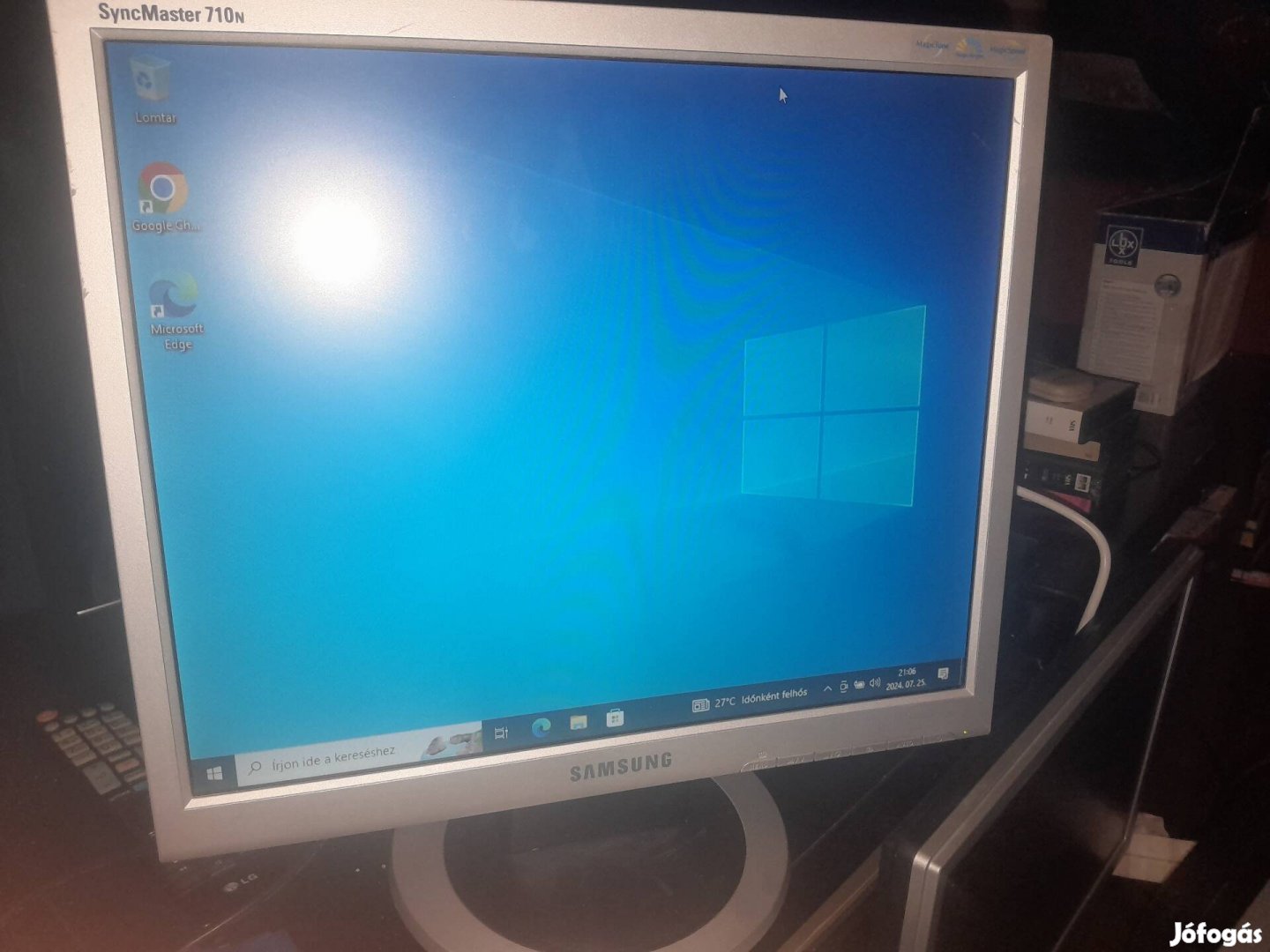 Samsung 17 colos monitor 