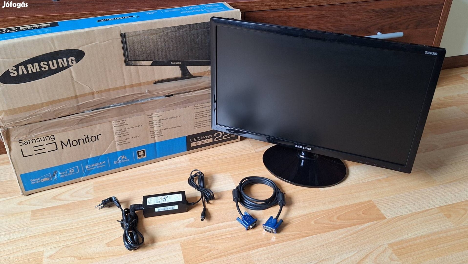 Samsung 22" Full HD Magic Upscale LED monitor 