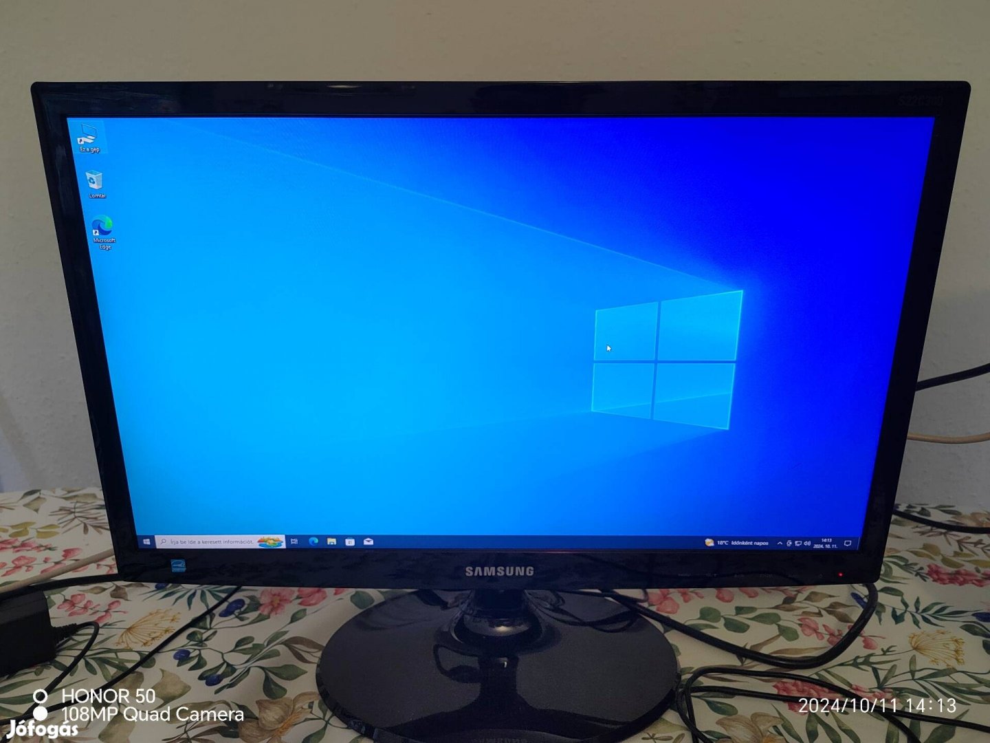 Samsung 22" monitor eladó