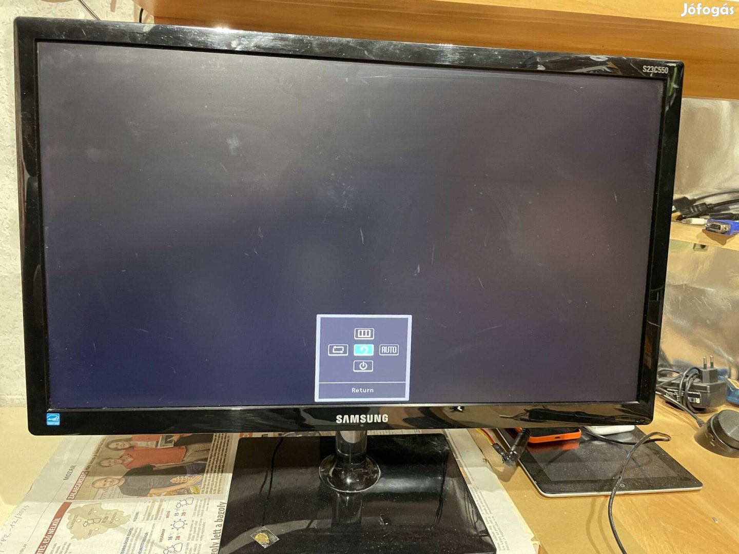 Samsung 23" os  Full HD  LED monitor S23C550H 