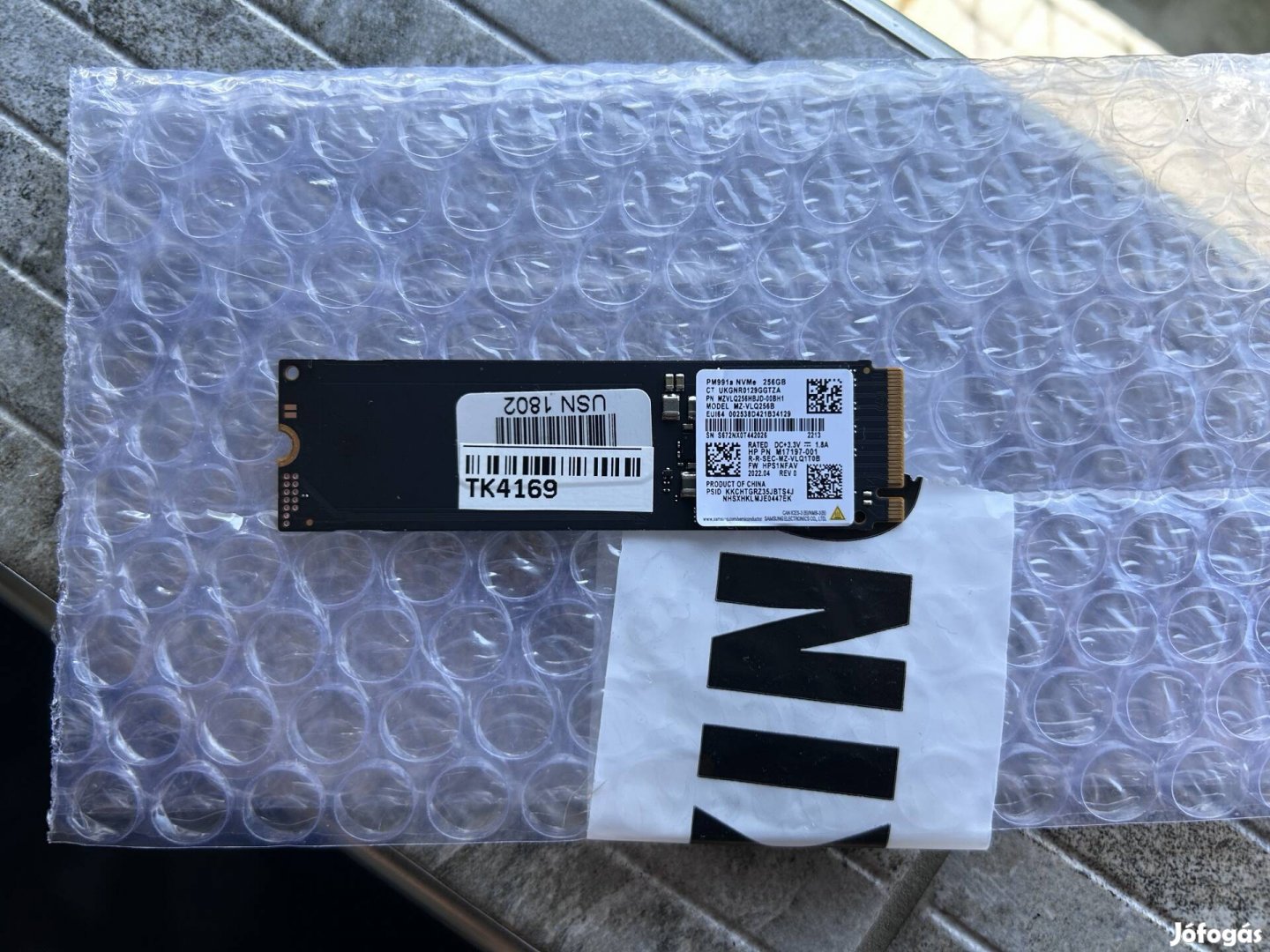 Samsung 256 gb M.2 ssd + macbook adapter