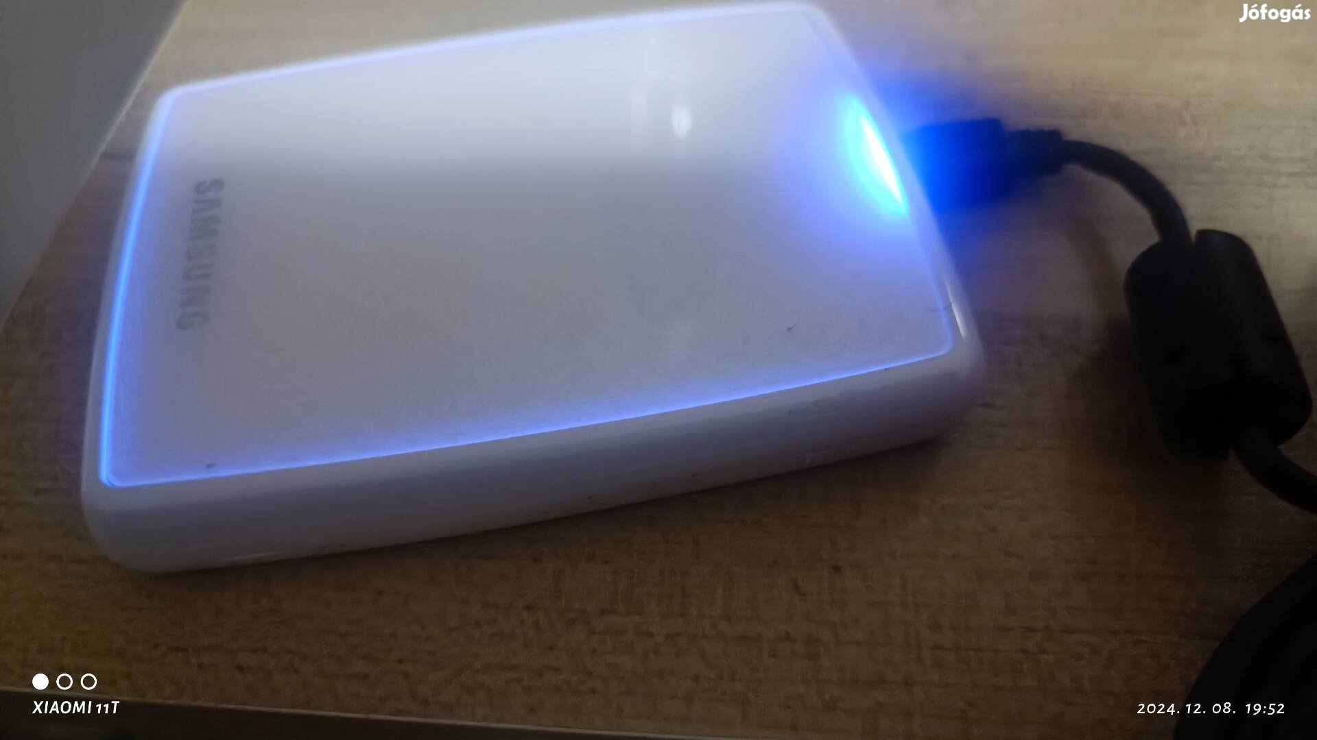 Samsung 2 külső adathordozó 160 gb-os ritkaság. Gyönyörű. Posta 